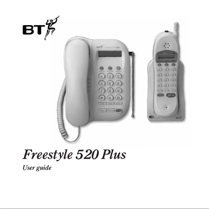 Página 1 del manual Manual de usuario BT Freestyle 520 Plus