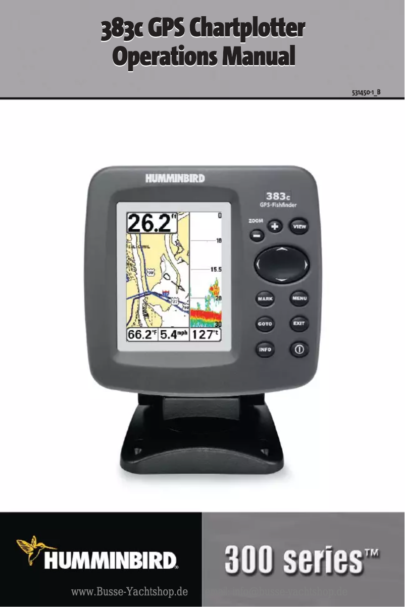 Image de la première page du manuel de l'appareil 383C