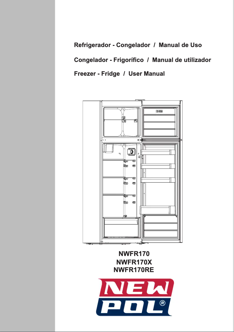 Page n°1 - Manuel utilisateur New Pol NWFR170