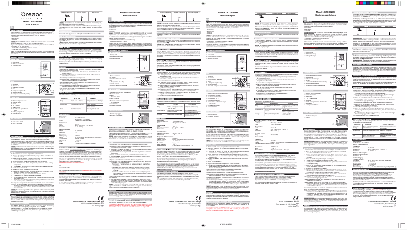 Image de la première page du manuel de l'appareil RTGR328N