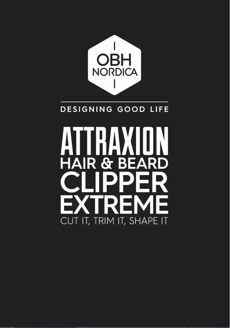 Página 1 del manual Manual de usuario OBH Nordica Attraxion Extreme 5593