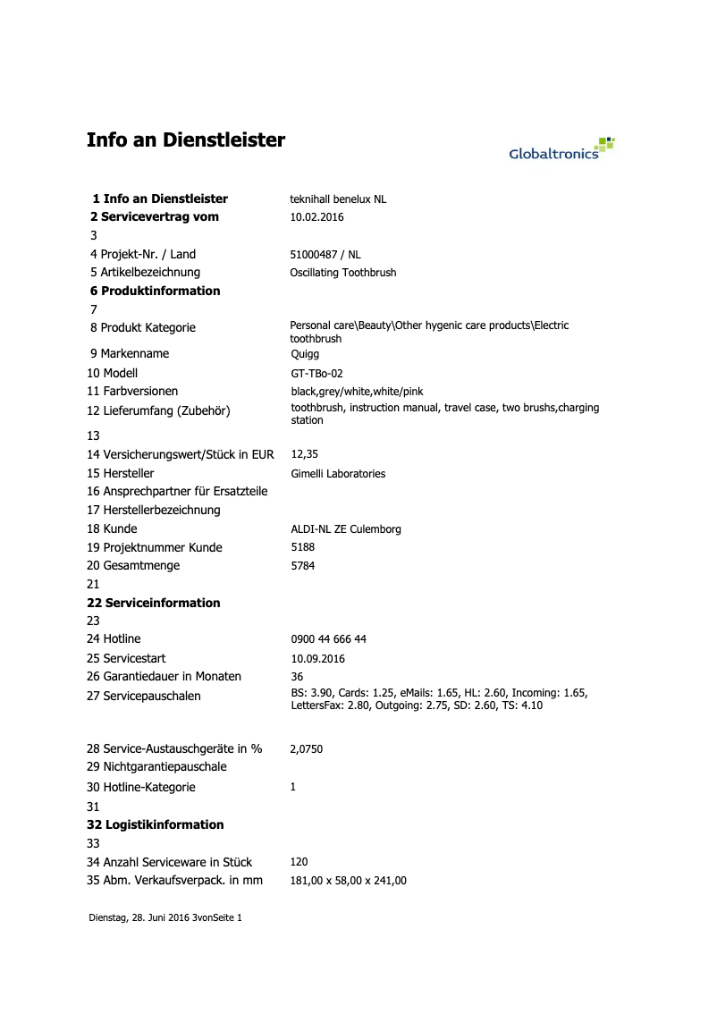 Image de la première page du manuel de l'appareil GT-TBo-02