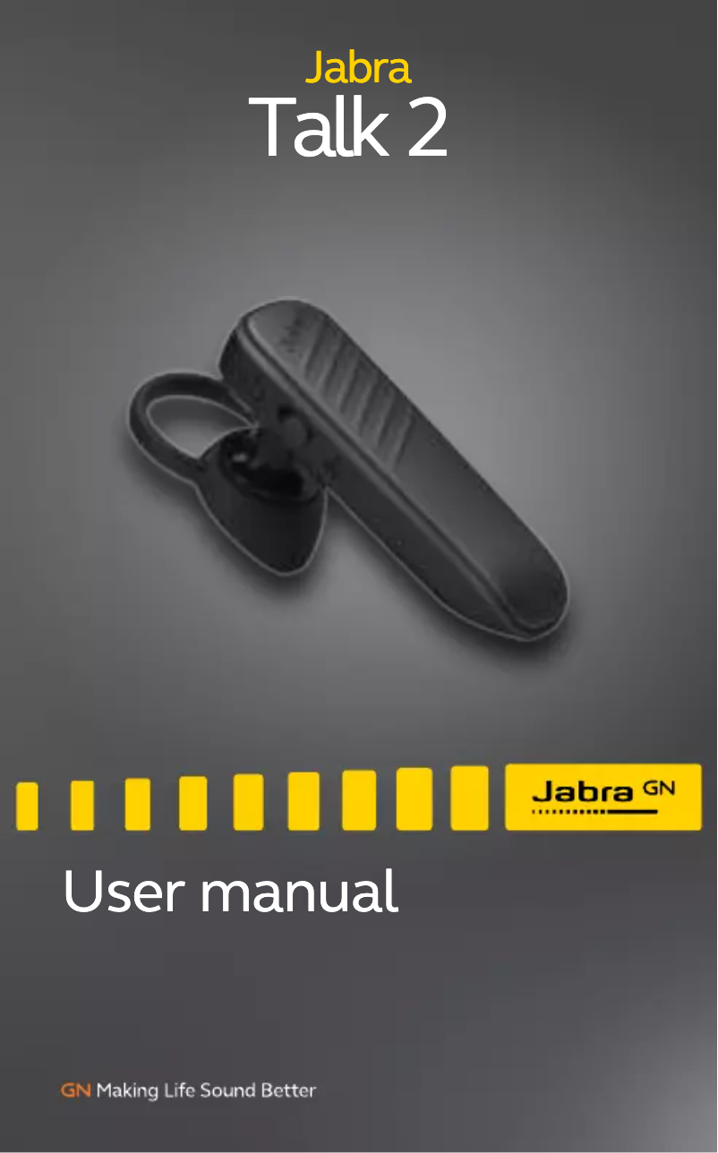 Página 1 del manual Manual de usuario Jabra Talk 2