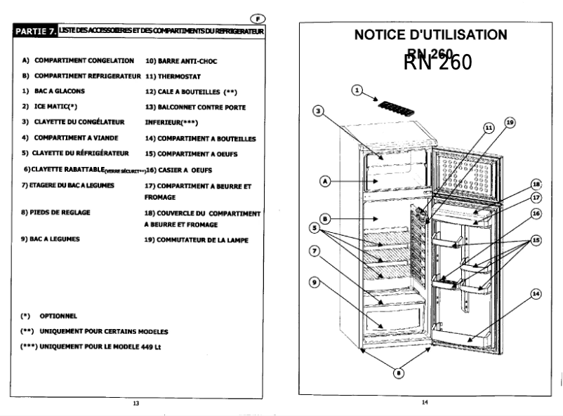Page n°1 - Manuel utilisateur Wellington WRT-5260
