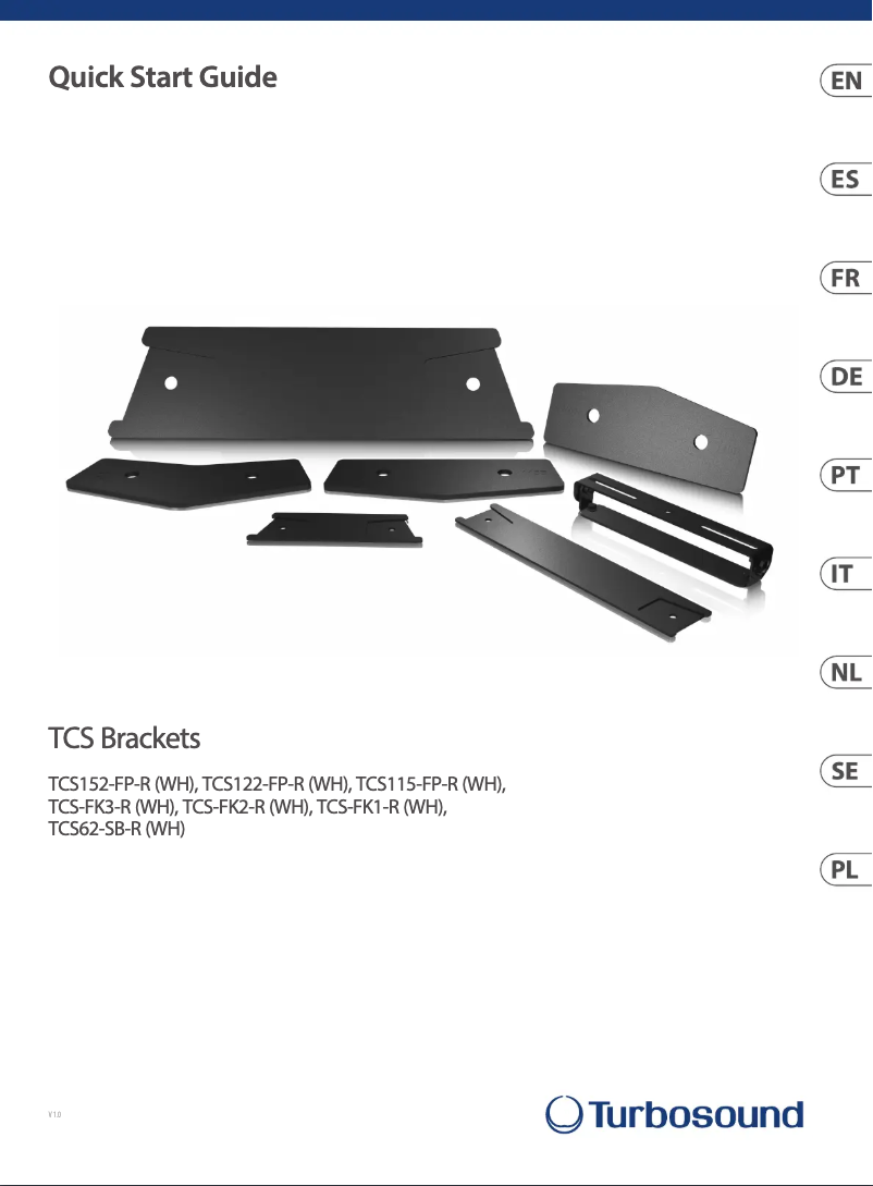 Image de la première page du manuel de l'appareil TCS-FK3-R