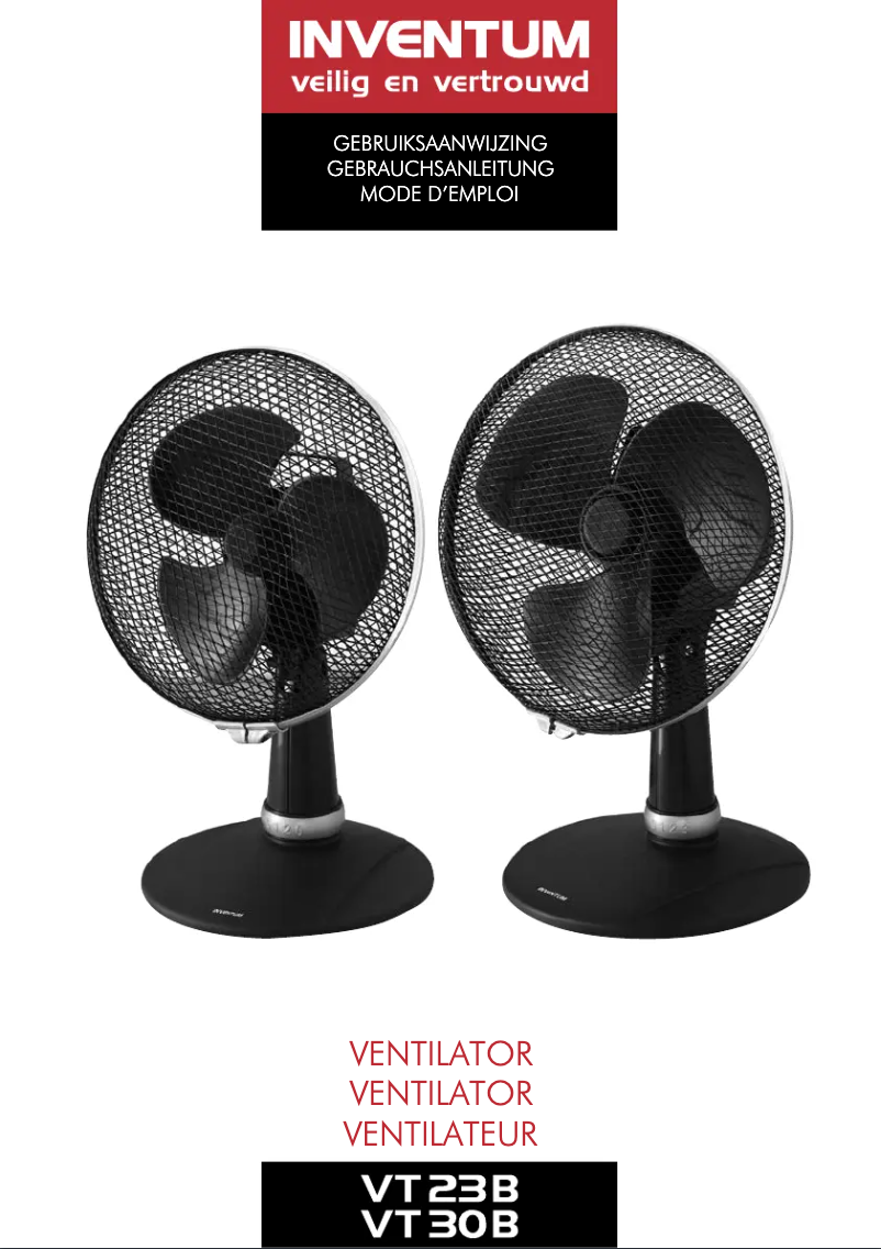 Page 1 de la notice Manuel utilisateur Inventum VT30B