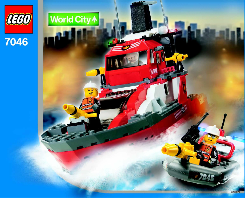 First page image of the manual for World City 7046