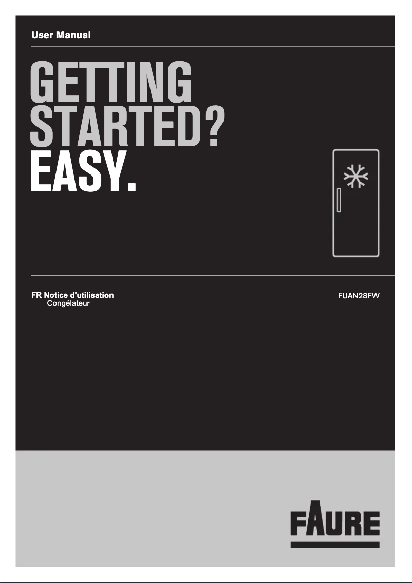 Imagen de la primera página del manual del dispositivo FUAN28FW