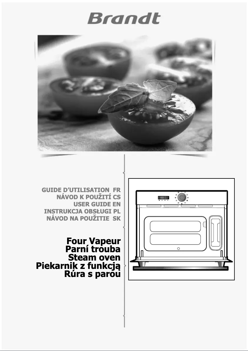 Page n°1 - Manuel utilisateur Brandt BKV6132X