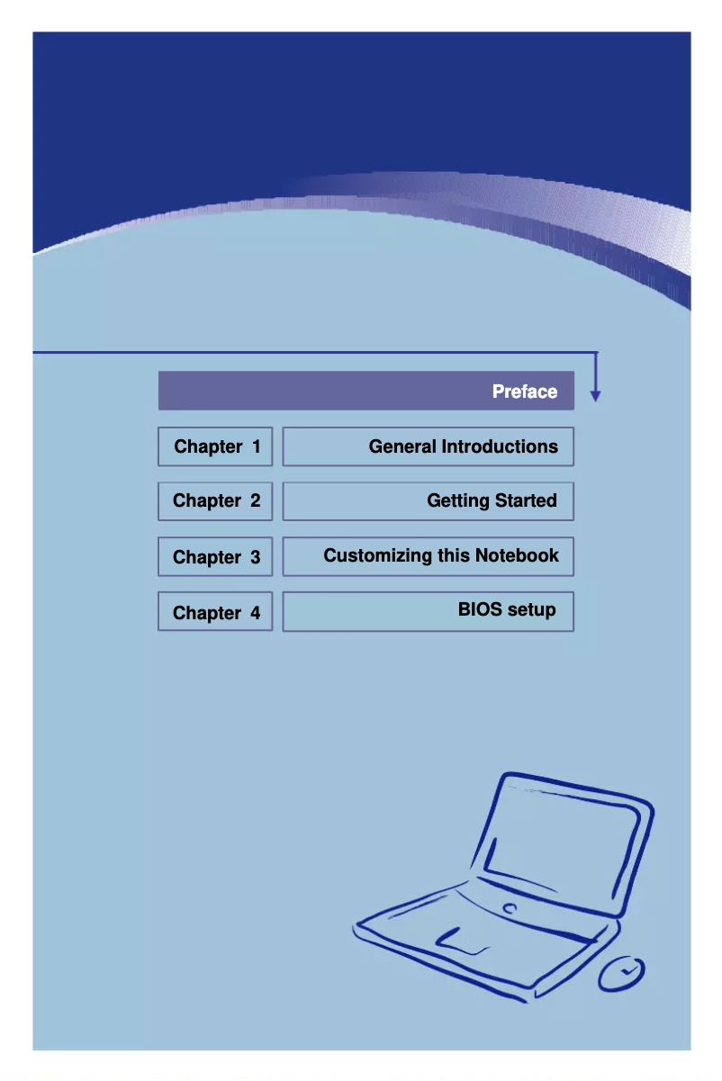 Page 1 of the manual User Manual Averatec 2225-EH1