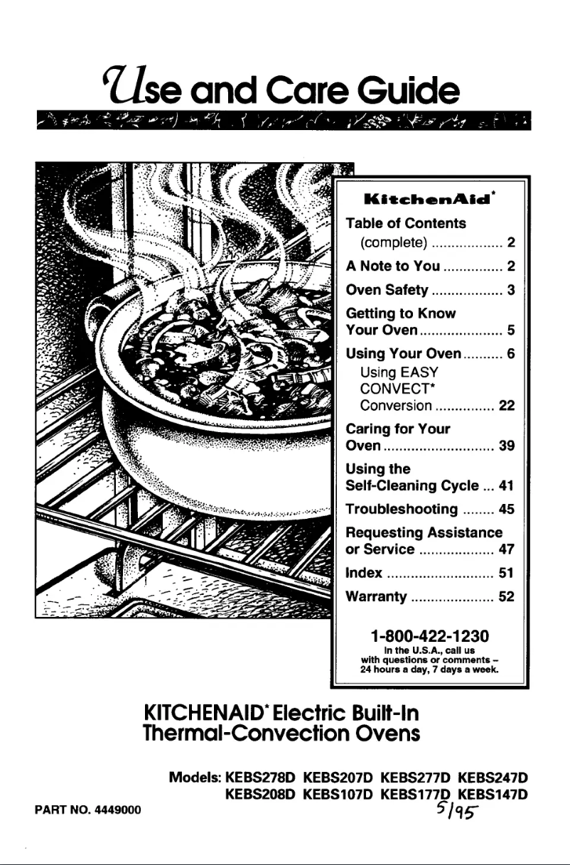 Página 1 del manual Manual de usuario KitchenAid KEBS207DBT9