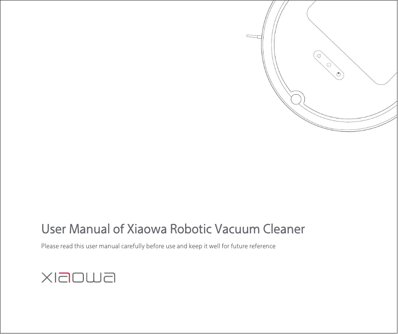 Page n°1 - Manuel utilisateur Roborock E2