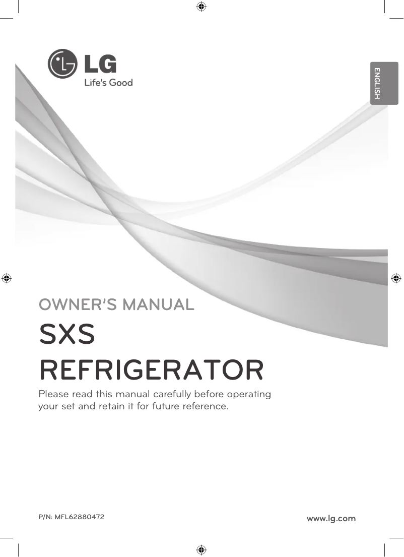 Page 1 de la notice Manuel utilisateur LG GW-P247USXV