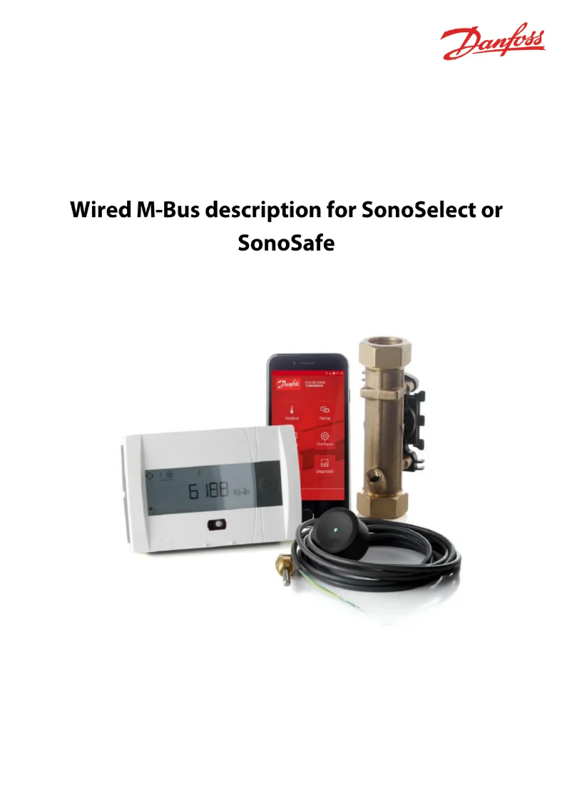 Page 1 de la notice Manuel utilisateur Danfoss SonoSelect 10