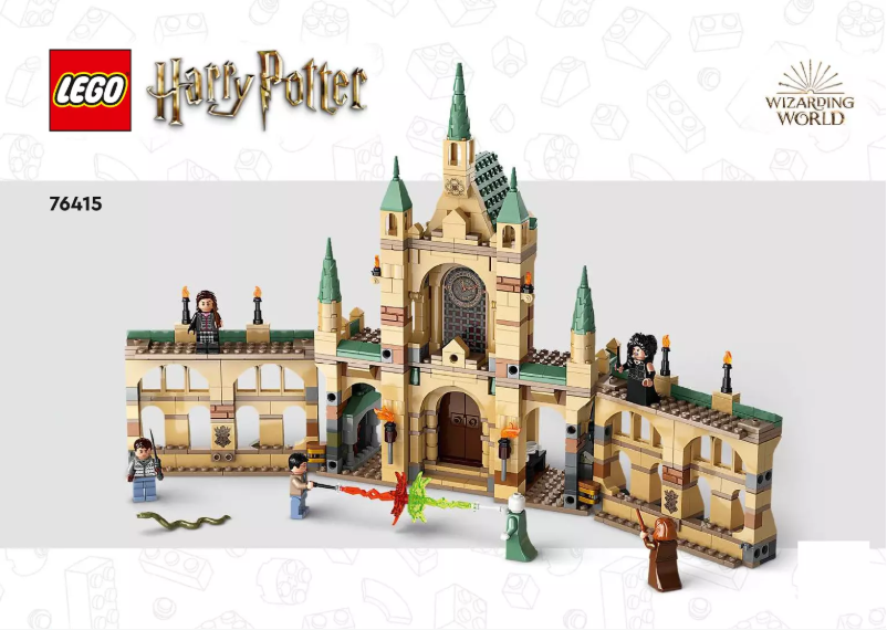 Page 1 de la notice Manuel utilisateur Lego Harry Potter 76415