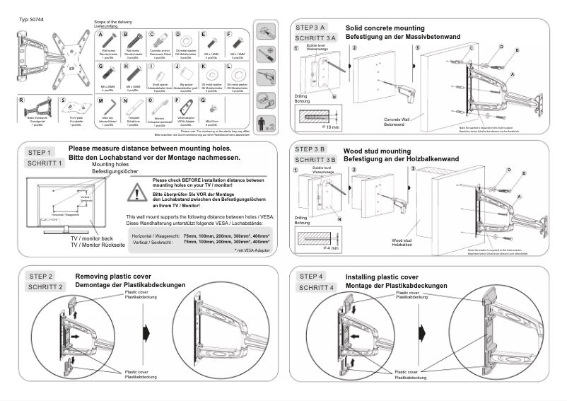 Image de la première page du manuel de l'appareil S0744