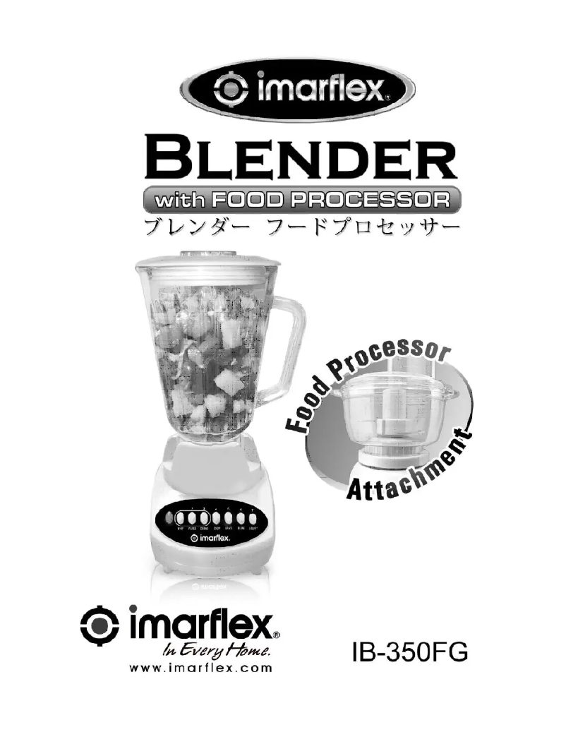 Página 1 del manual Manual de usuario Imarflex IB-350FG