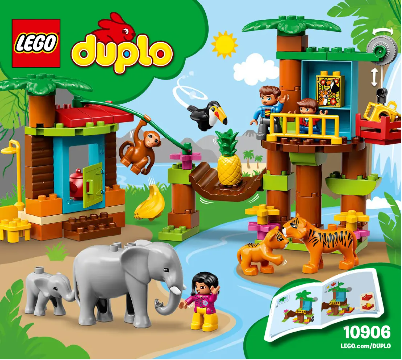 Page n°1 - Manuel utilisateur Lego Duplo 10906