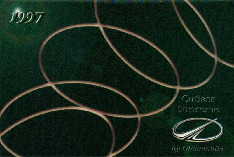 Page n°1 - Manuel utilisateur Oldsmobile Cutlass Supreme (1994)