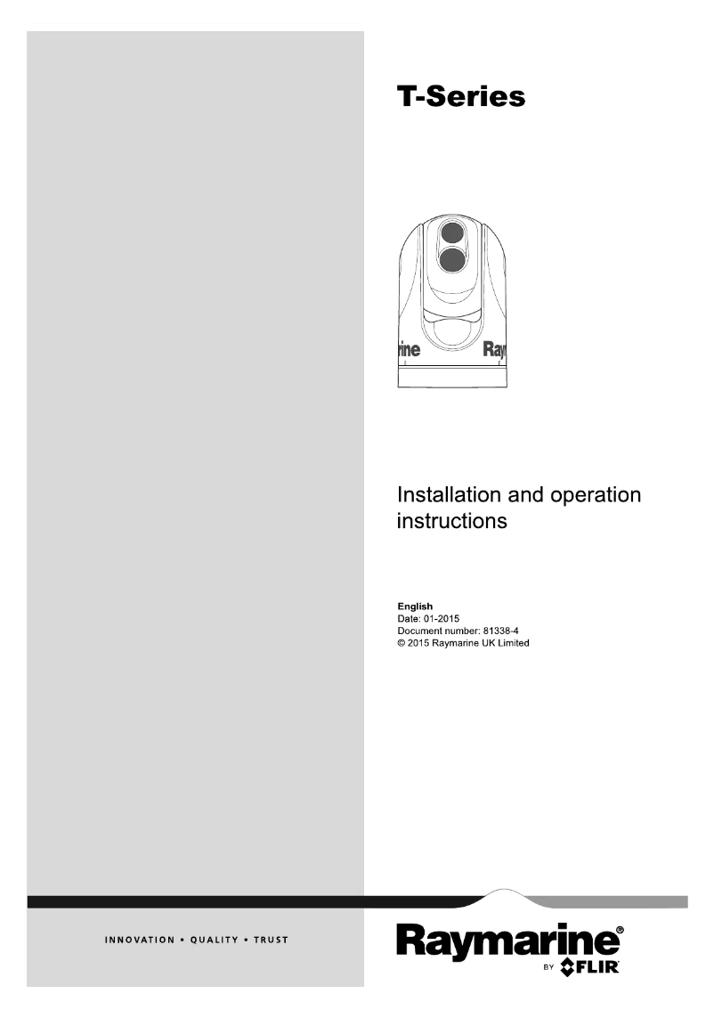 Image de la première page du manuel de l'appareil T353