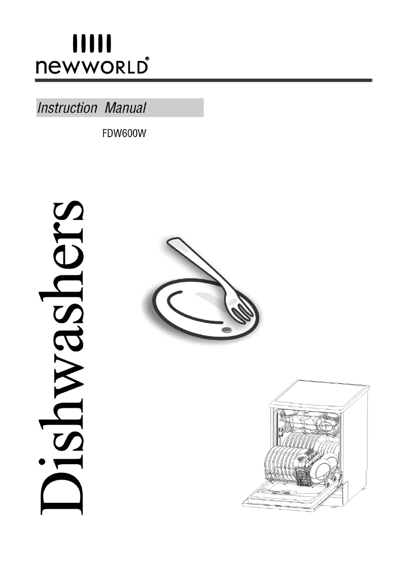 Page 1 de la notice Manuel utilisateur New World FDW600W