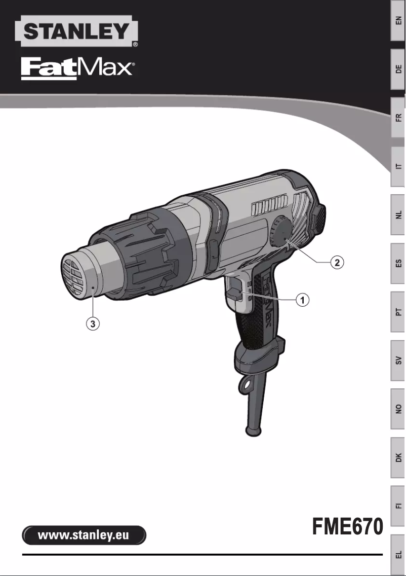 Image de la première page du manuel de l'appareil FME670