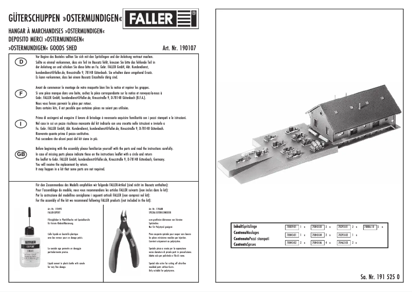 Image de la première page du manuel de l'appareil 190107