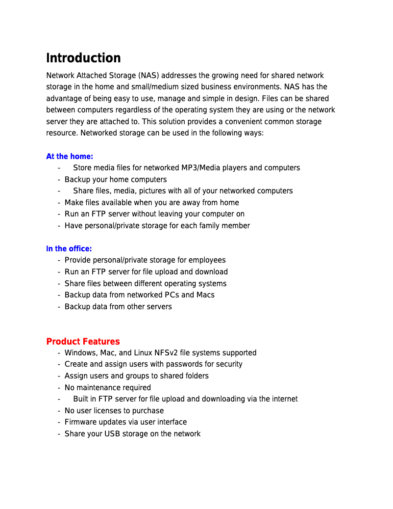 Page n°1 - Manuel utilisateur Intellinet 501712