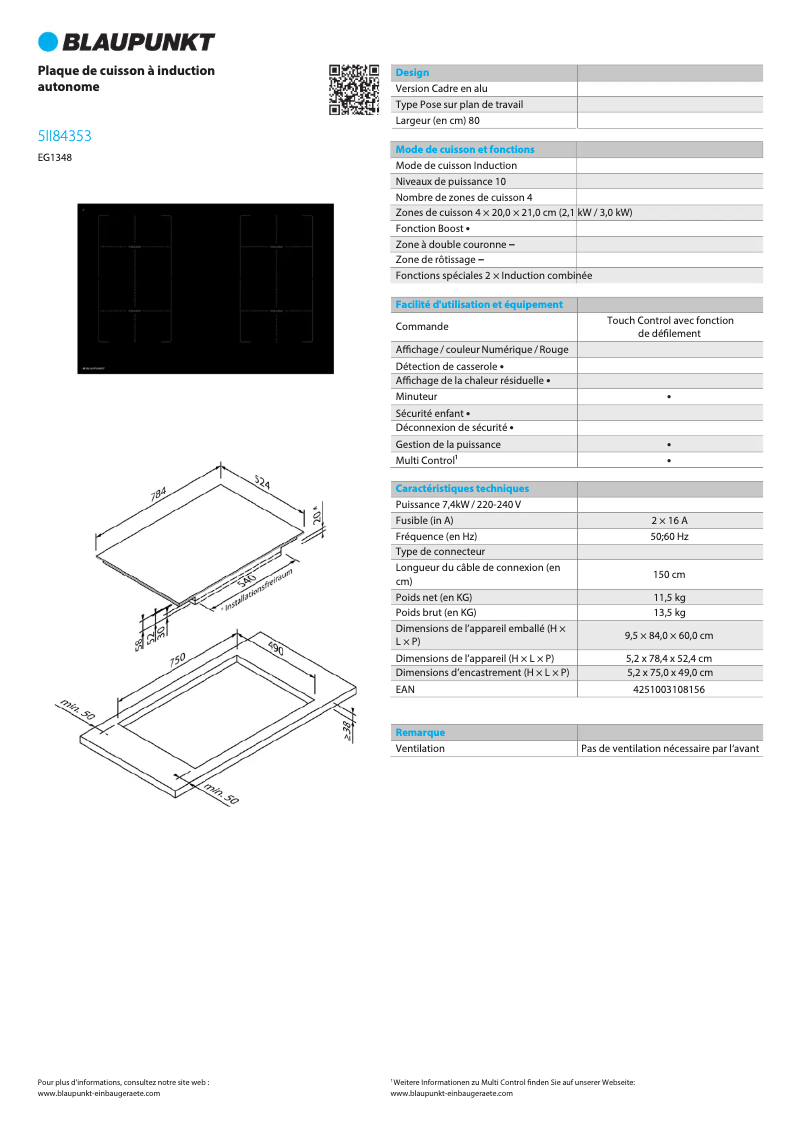 Image de la première page du manuel de l'appareil 5II84353