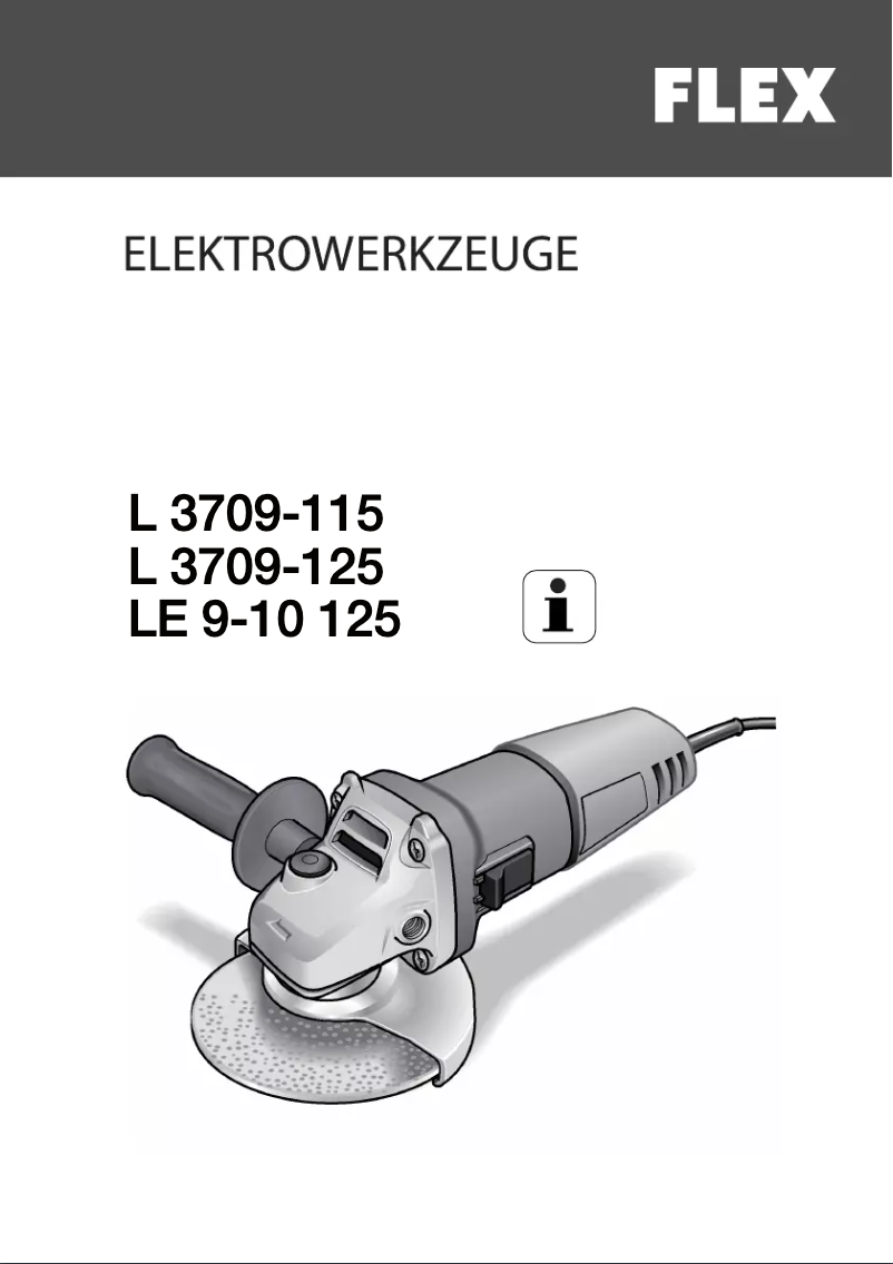 Page n°1 - Manuel utilisateur Flex LE 9-10 125