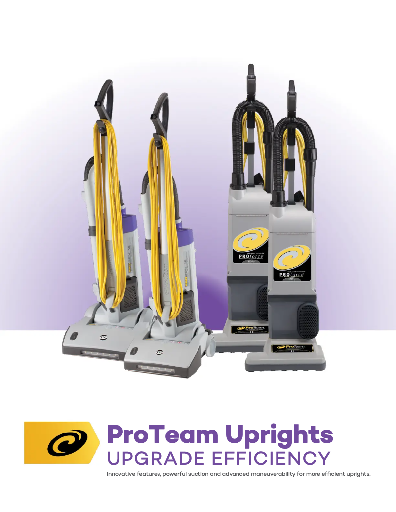 Página 1 del manual Folleto ProTeam ProForce 1200XP