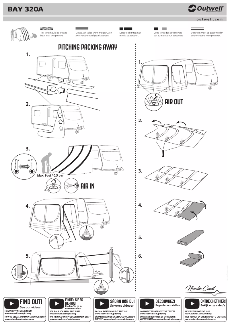 Image de la première page du manuel de l'appareil Bay 320A