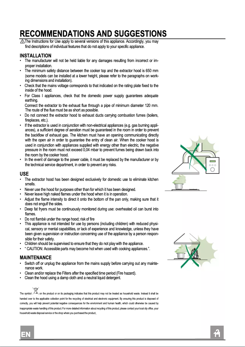 Page n°1 - Manuel utilisateur Smeg KSE912X3
