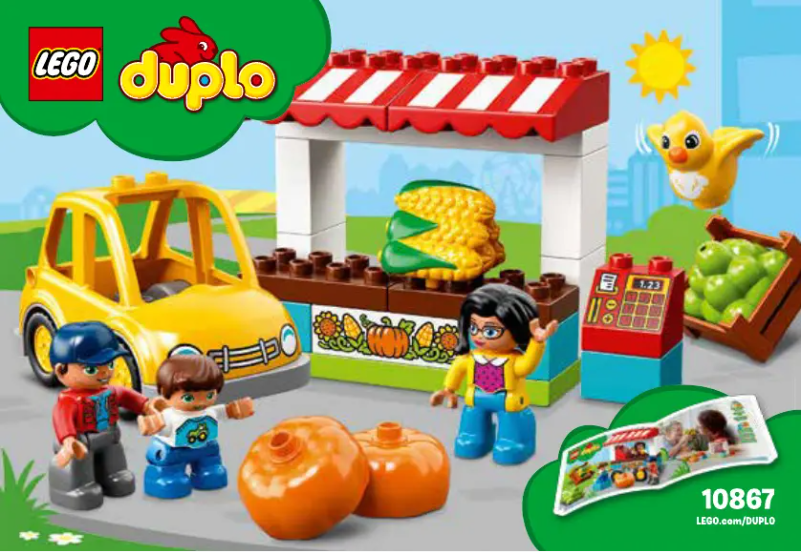 Page 1 de la notice Manuel utilisateur Lego Duplo 10867