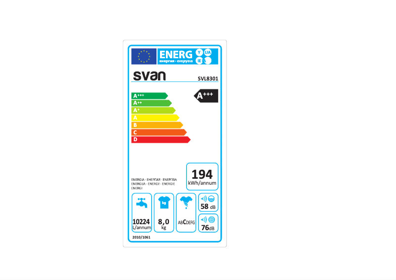 Image de la première page du manuel de l'appareil SVL8301