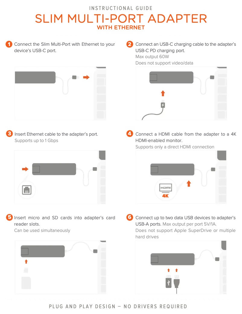 Página 1 del manual Manual de usuario Satechi ST-UCSMA3K
