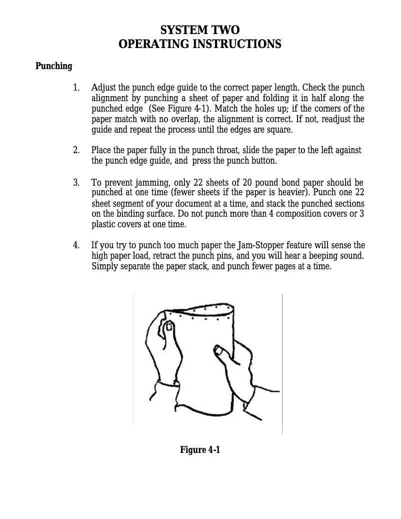 Image de la première page du manuel de l'appareil SureBind System 2