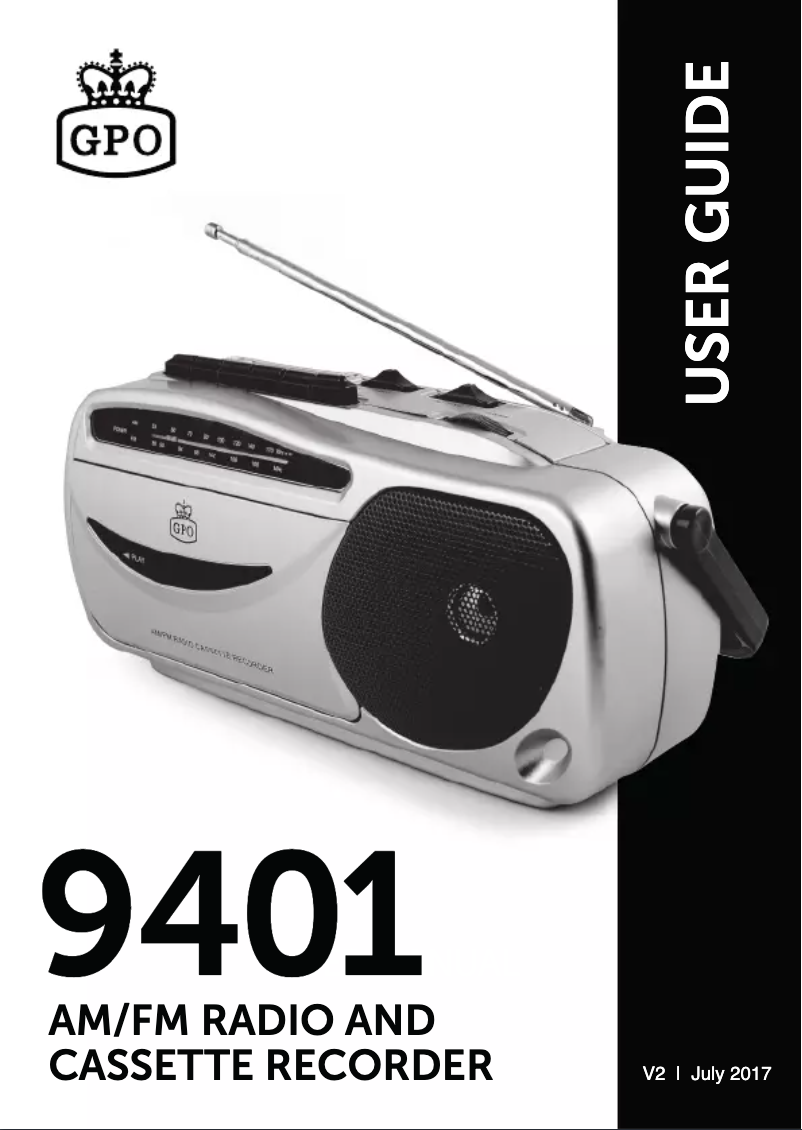 Image de la première page du manuel de l'appareil 9401