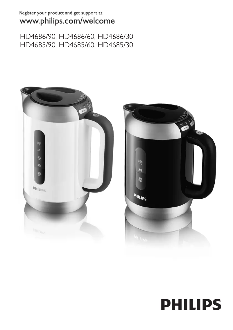 Page n°1 - Manuel utilisateur Philips Pure Essentials Collection HD4685