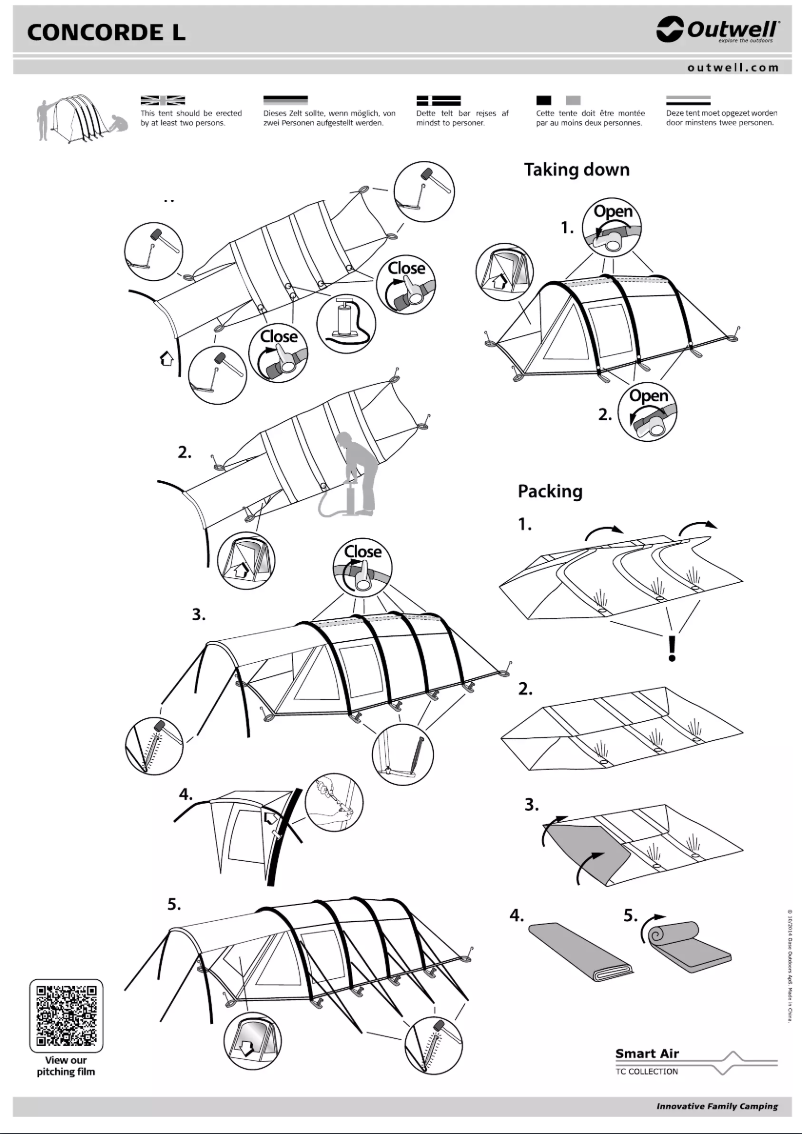 Imagen de la primera página del manual del dispositivo Concorde L
