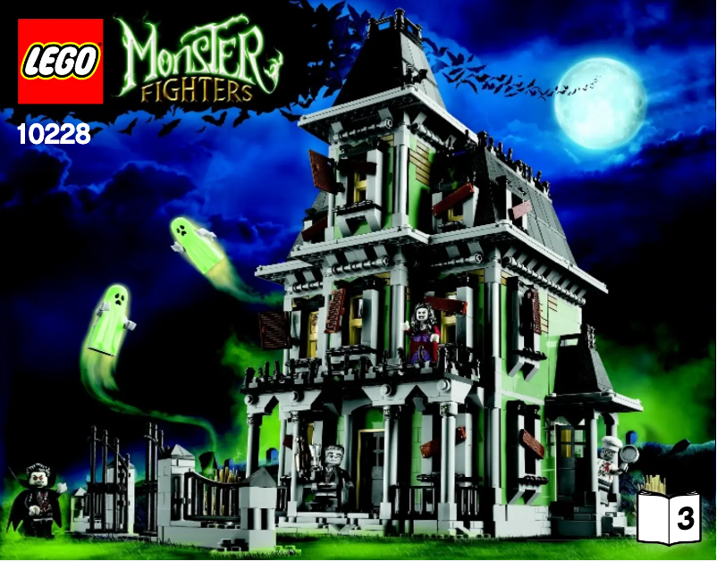 Page 1 de la notice Manuel utilisateur Lego Monster Fighters 10228