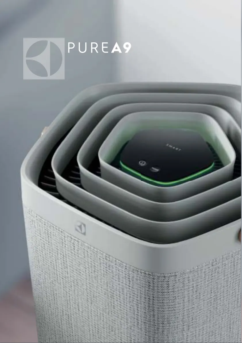 Page 1 of the manual User Manual Electrolux Pure A9