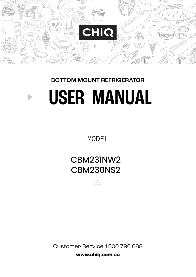 Image de la première page du manuel de l'appareil CBM230NS2