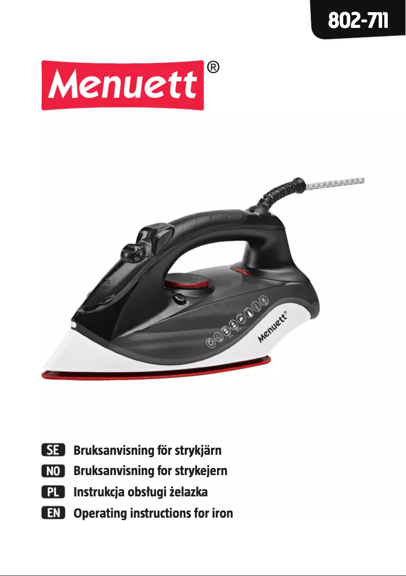 Image de la première page du manuel de l'appareil 802-711