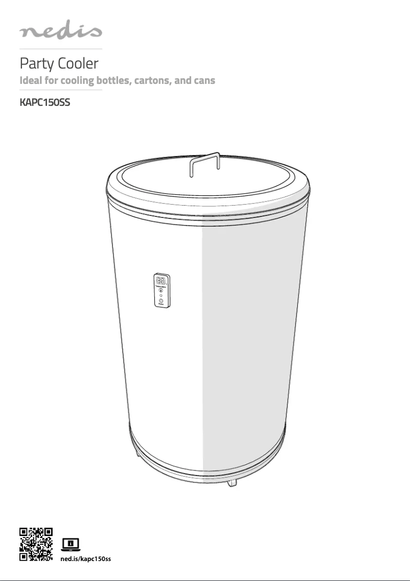 Page n°1 - Manuel utilisateur Nedis KAPC150SS
