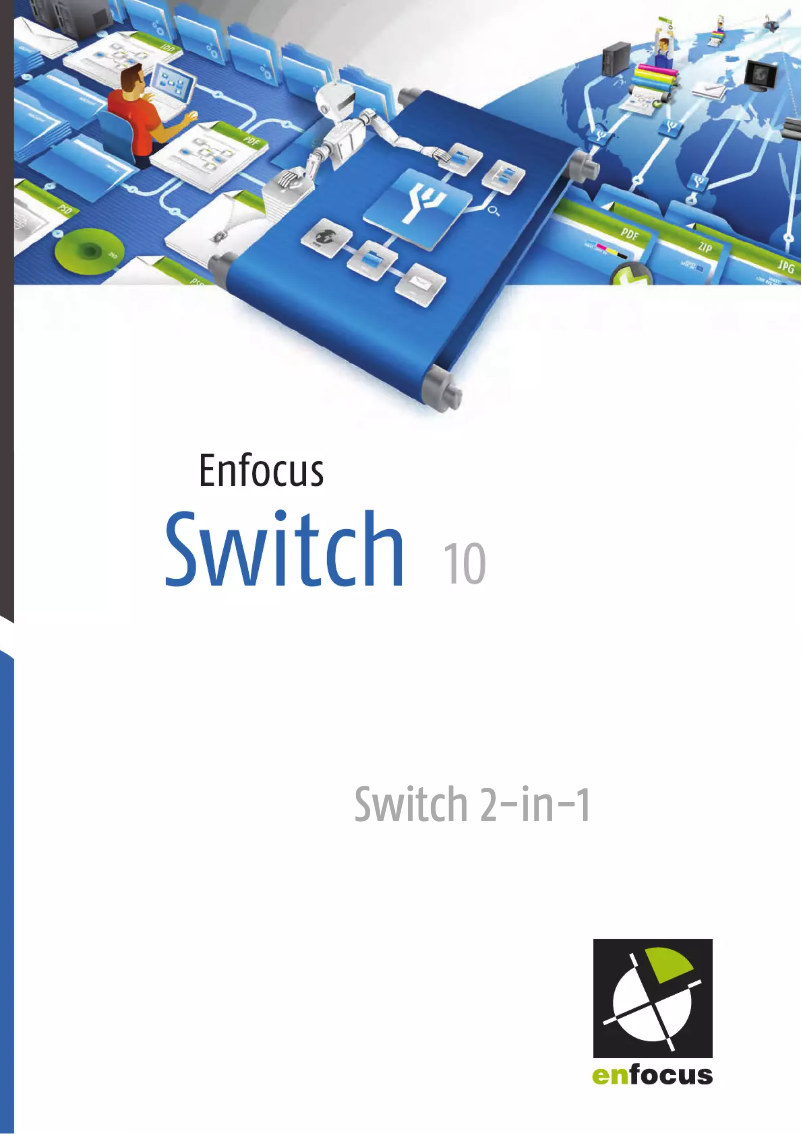 Página 1 del manual Manual de usuario Enfocus PowerSwitch 10