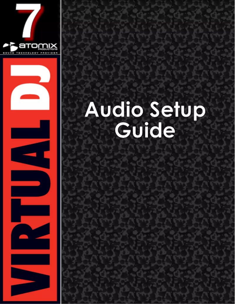 Page 1 de la notice Guide d'installation Atomix Virtual DJ Professional Edition 7.0