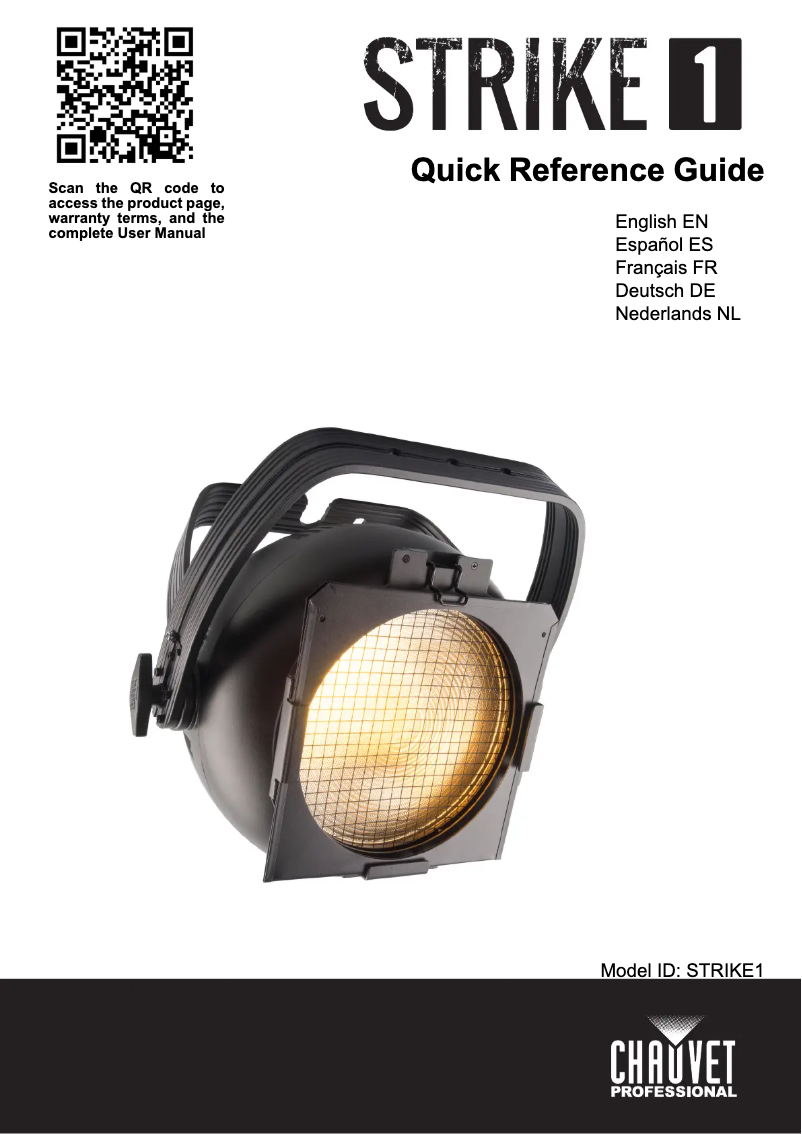 Image de la première page du manuel de l'appareil STRIKE 1
