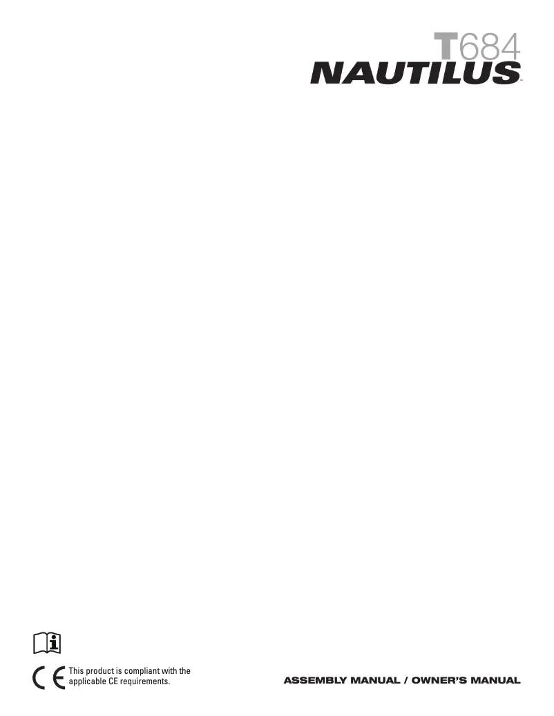 Image de la première page du manuel de l'appareil T684