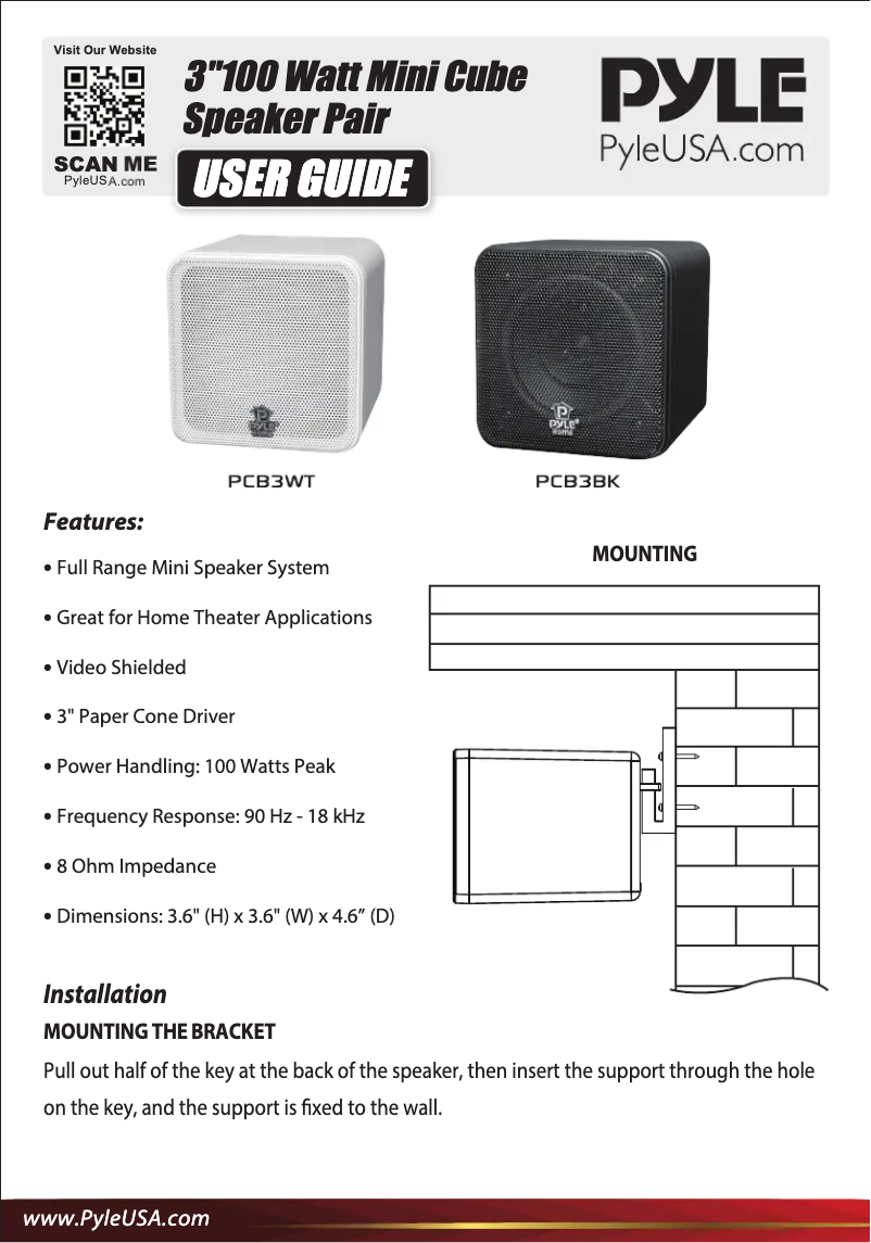Image de la première page du manuel de l'appareil PCB3BK